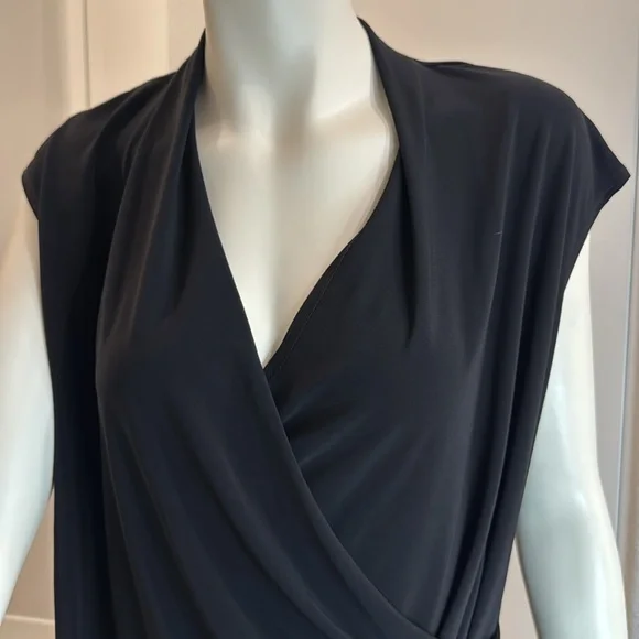 Joseph Ribkoff Elegant Black Women's Top 10 - Picture 2 of 8